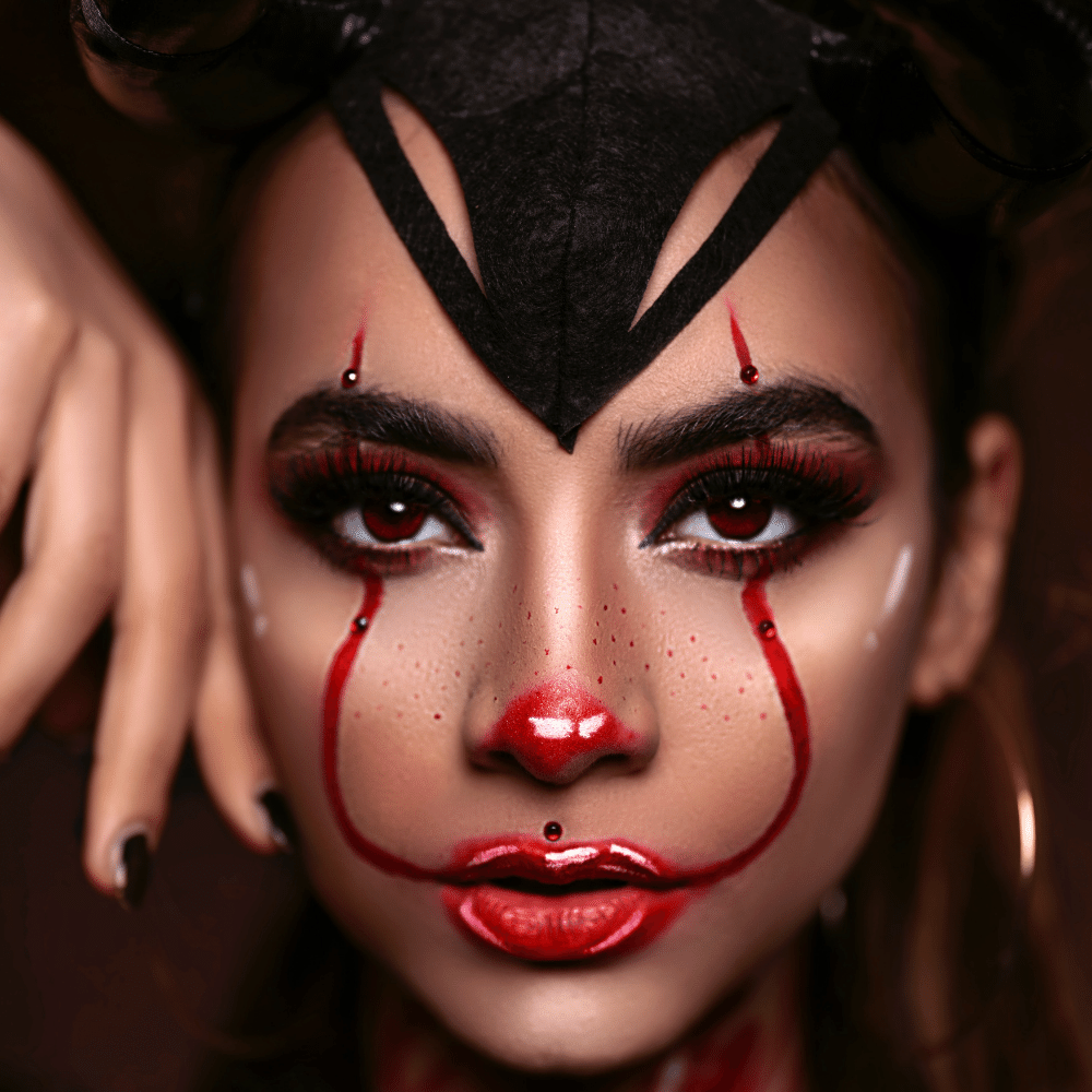 deer halloween makeup