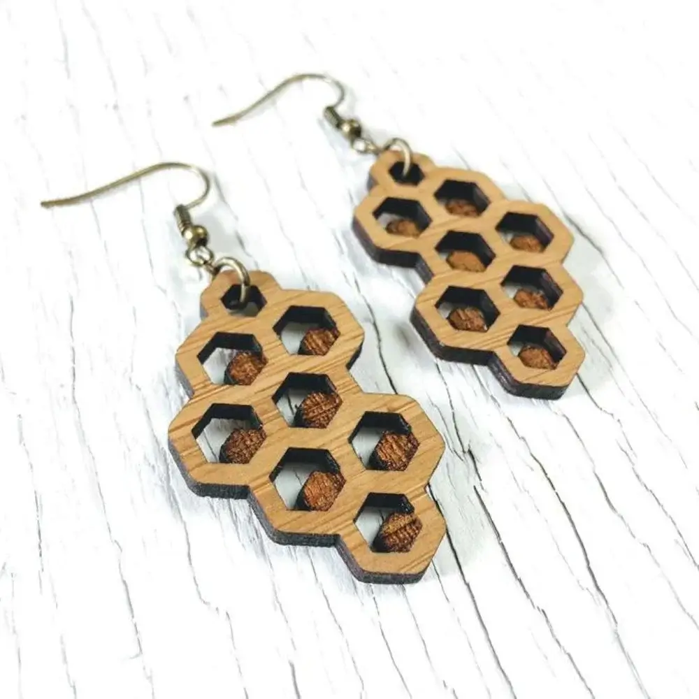 What are Honeycomb Earrings?