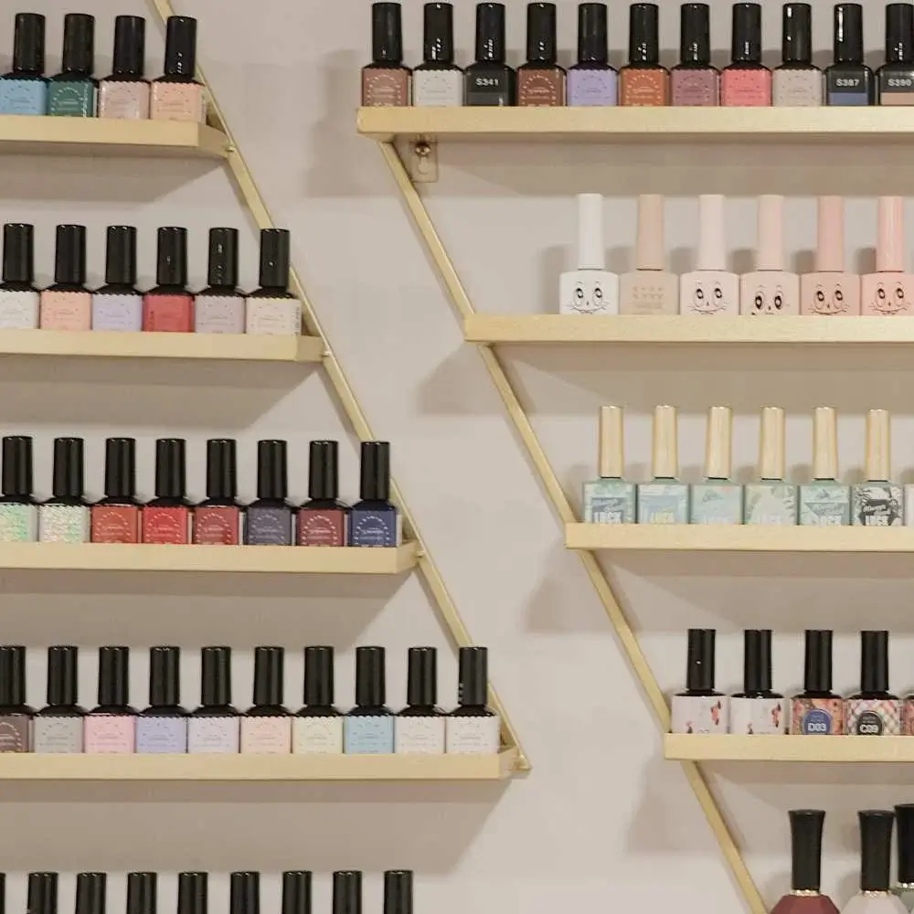 A vibrant collection of the best nail polishes for stamping