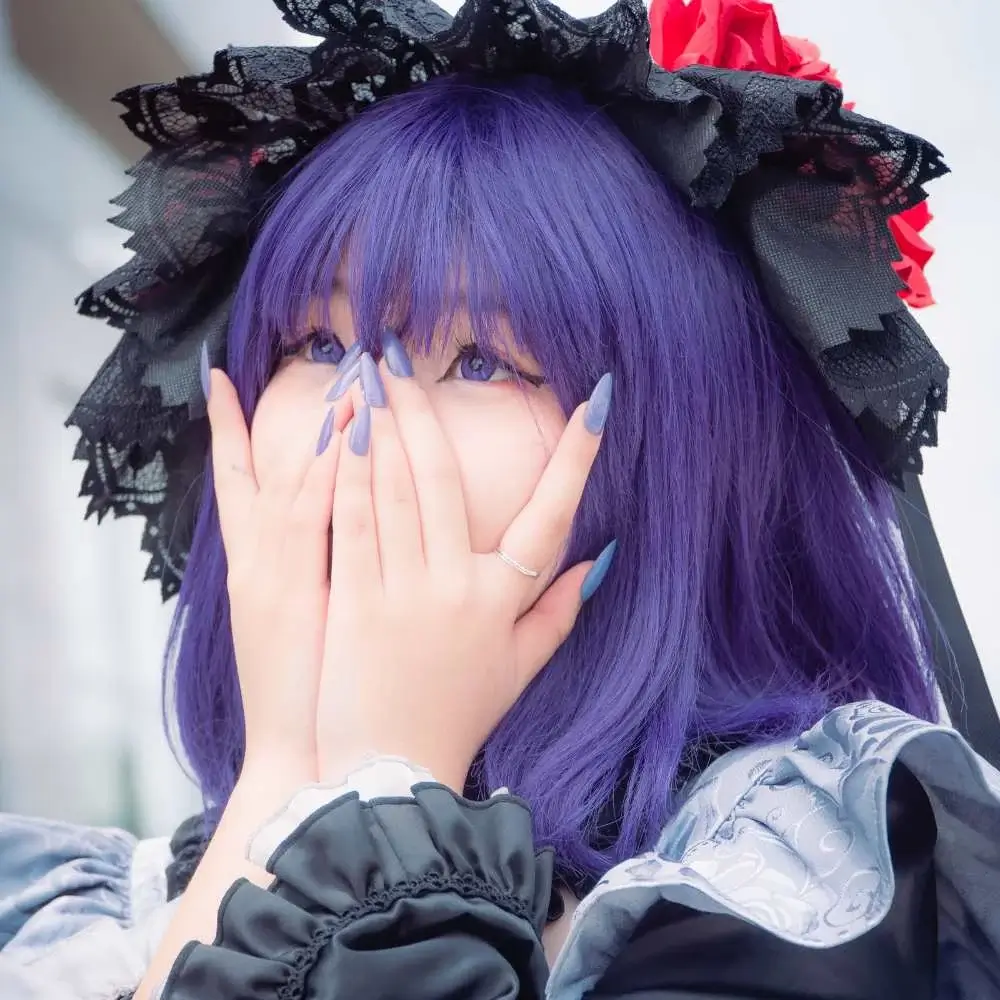 The ultimate purple hair dye result: a vivid, radiant look