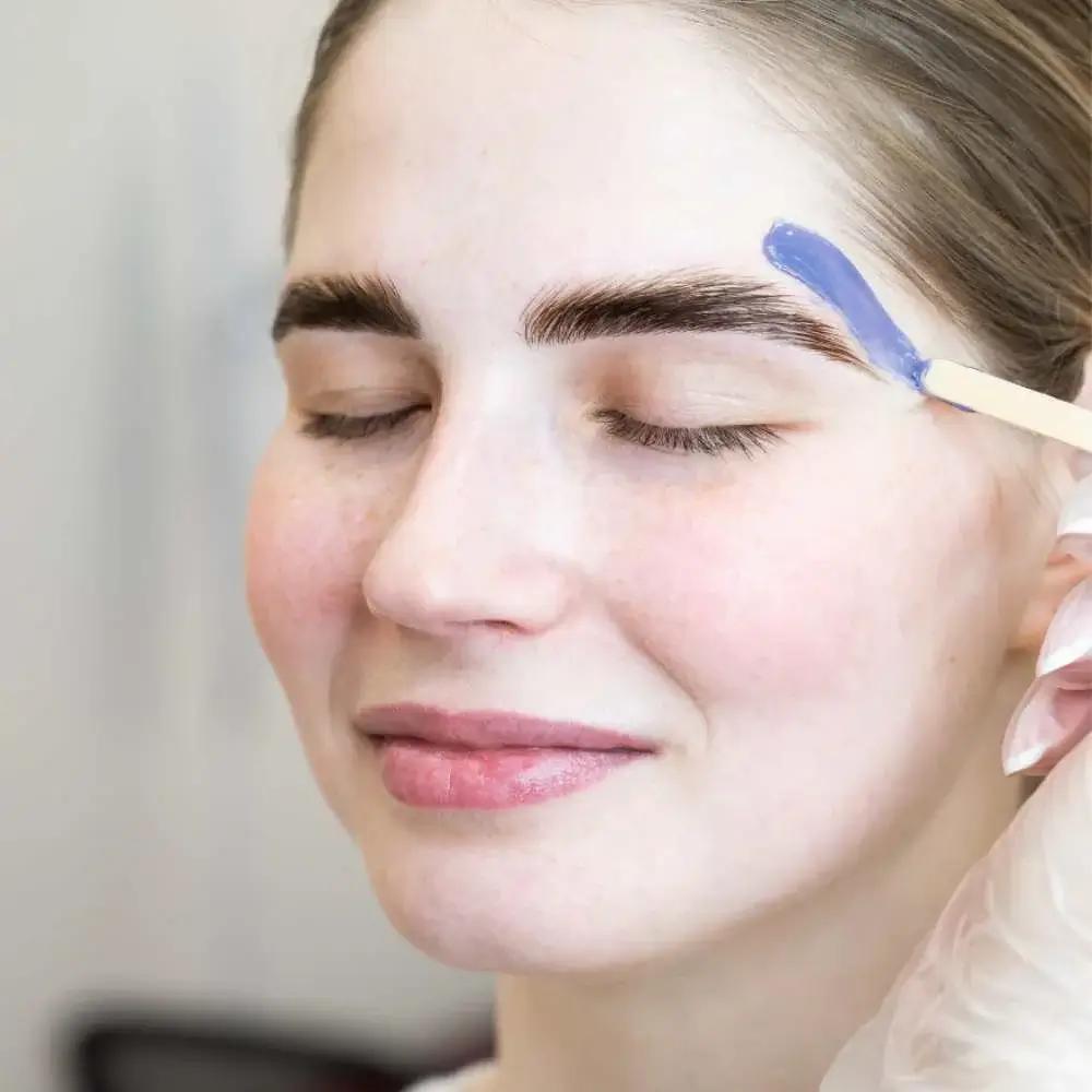 Close-up of a top-rated eyebrow wax kit for the best brow grooming