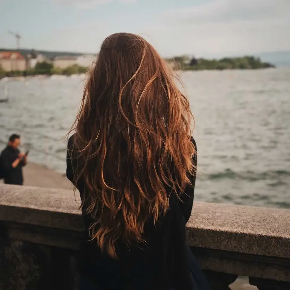 keratin-treated hair after using superior shampoo