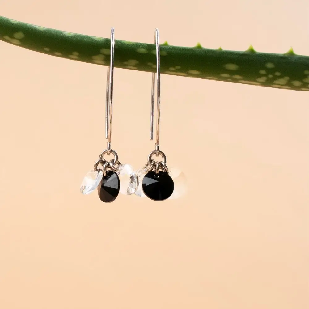 How do I care for my salt and pepper diamond earrings?
