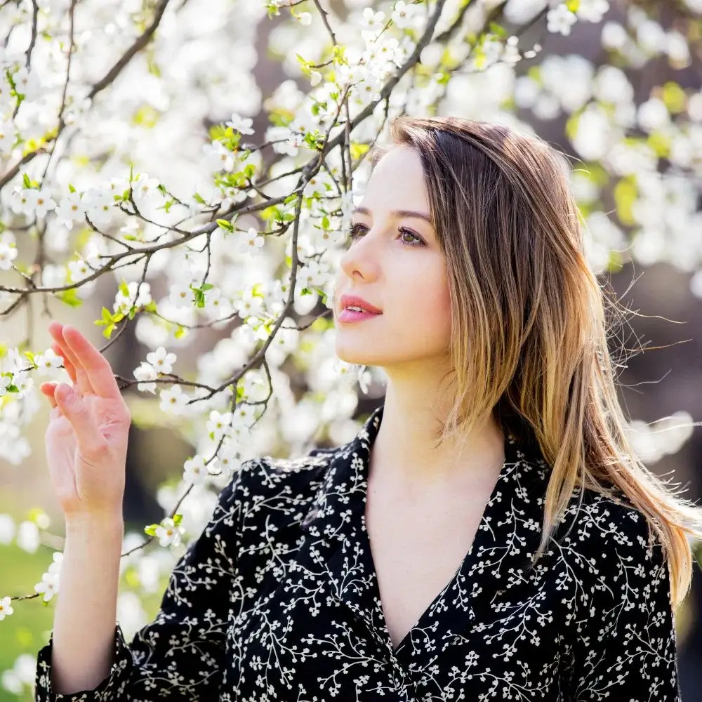 How do you ask for cherry blossom earrings?