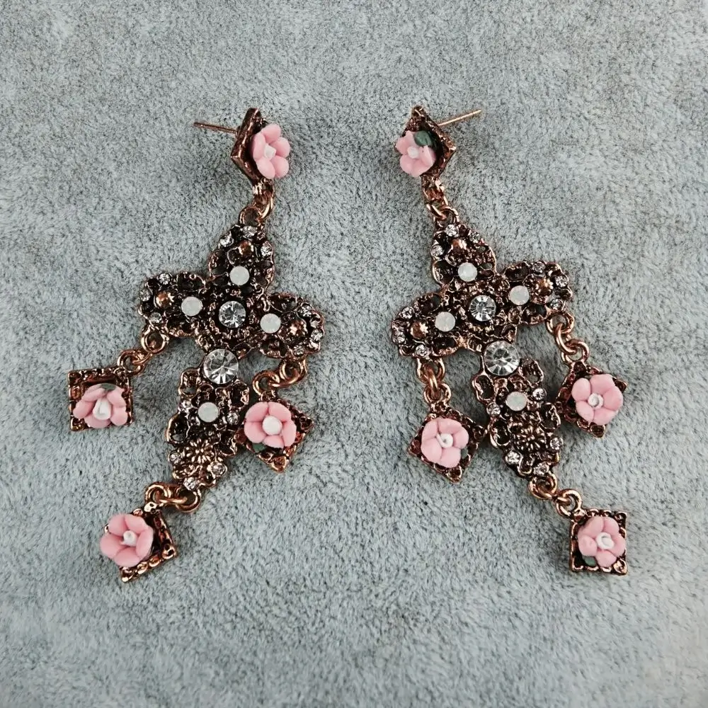 What supplies do I need to make Cherry Blossom Earrings?