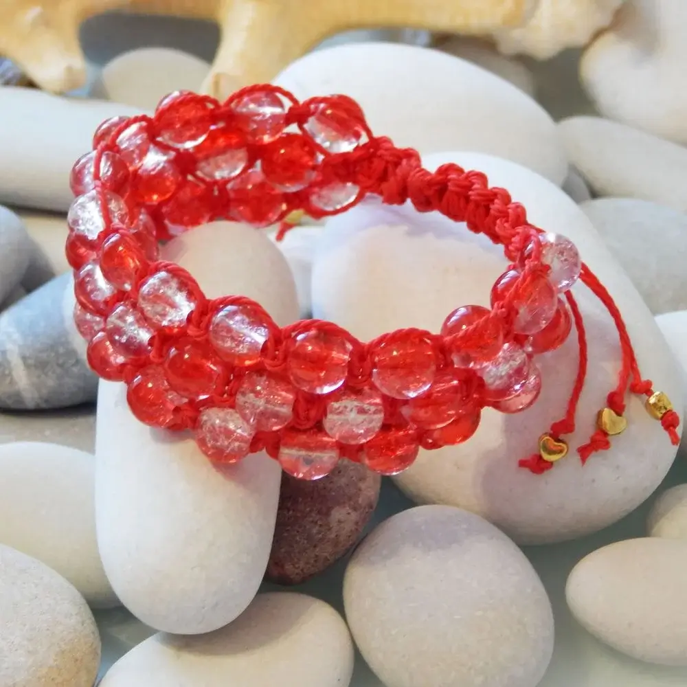 How do you take care of a strawberry quartz bracelet?