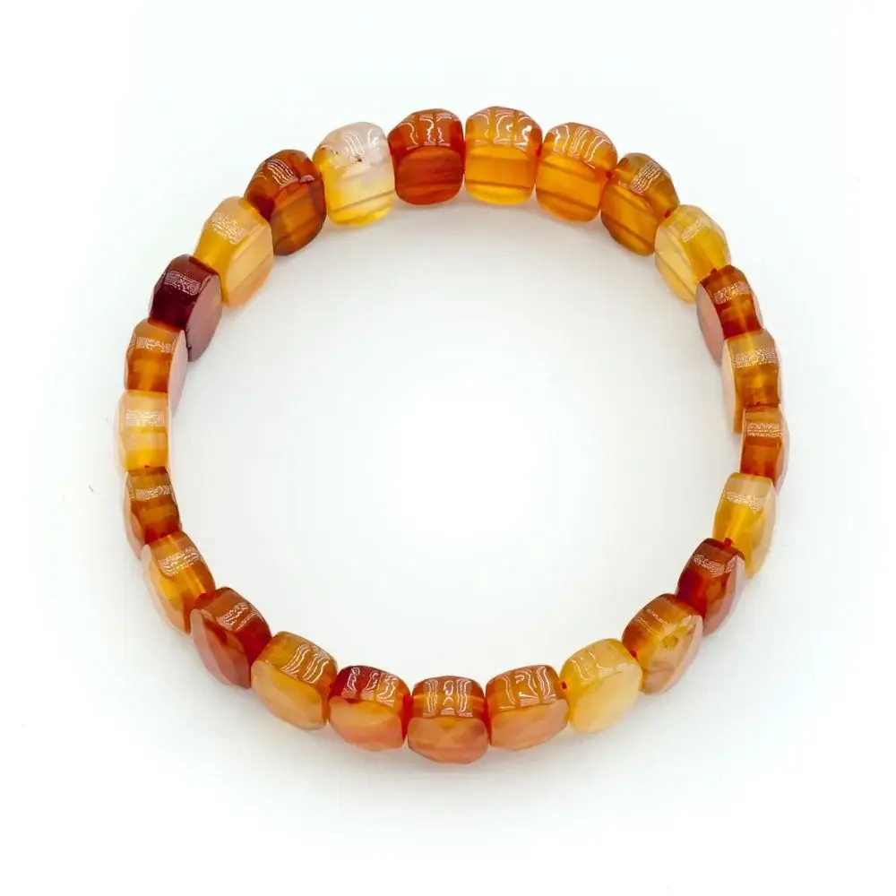 How can I use my Carnelian crystal bracelet for spiritual protection?