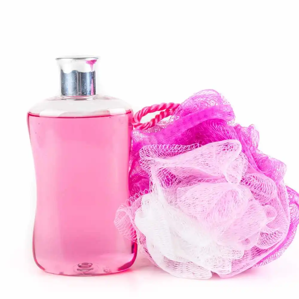 pink body wash