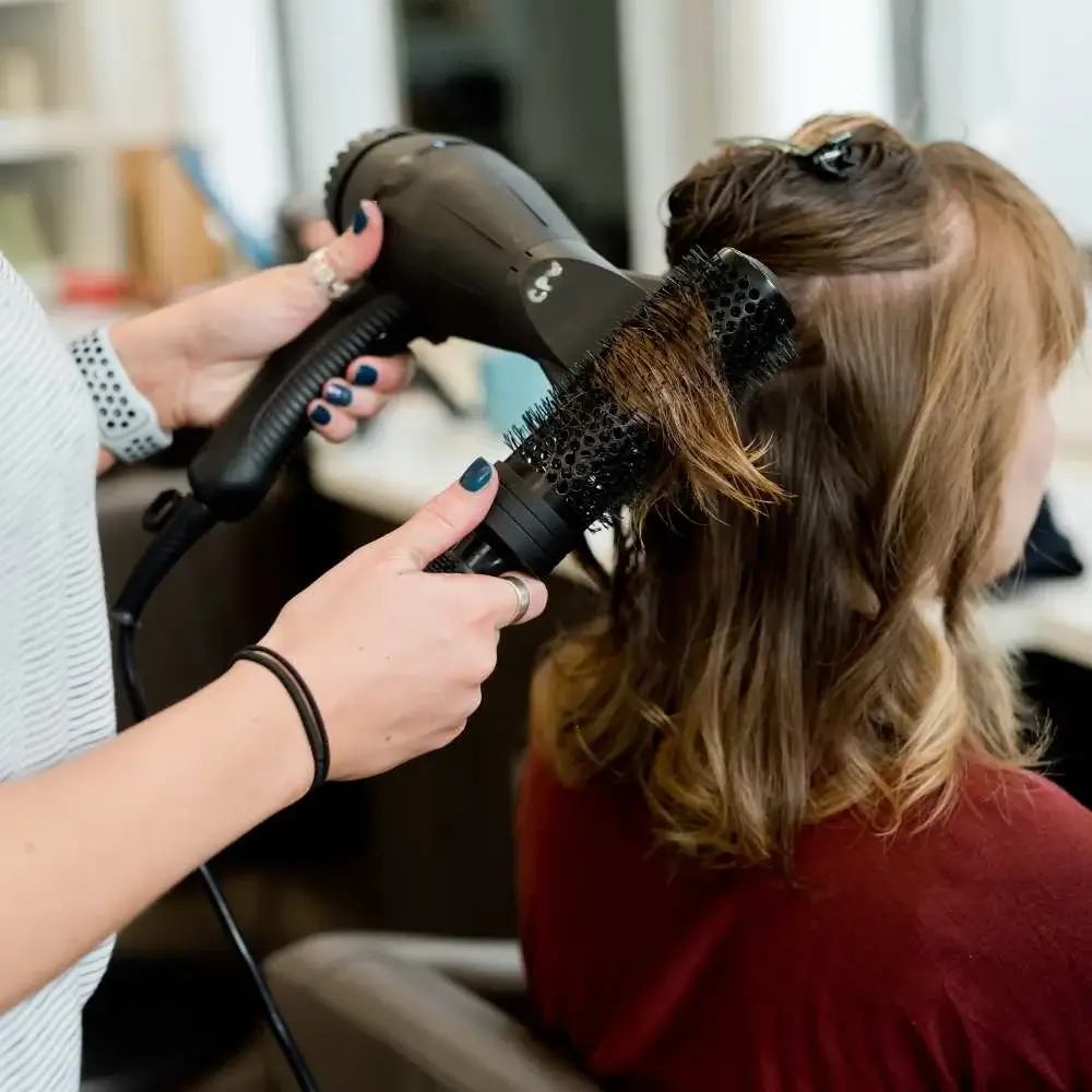 Professional-grade curling iron designed specifically for fine hair