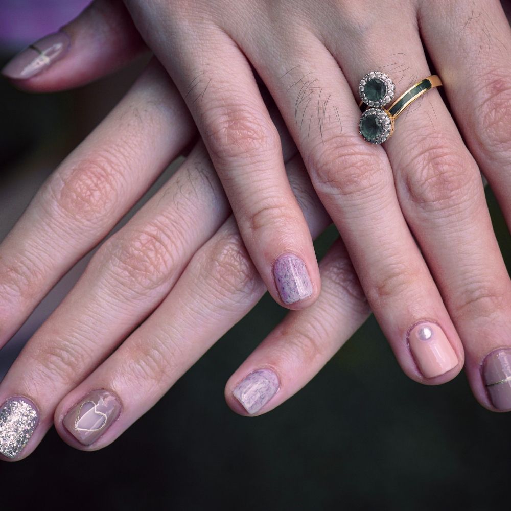 Nude Nail Polish in Different shades