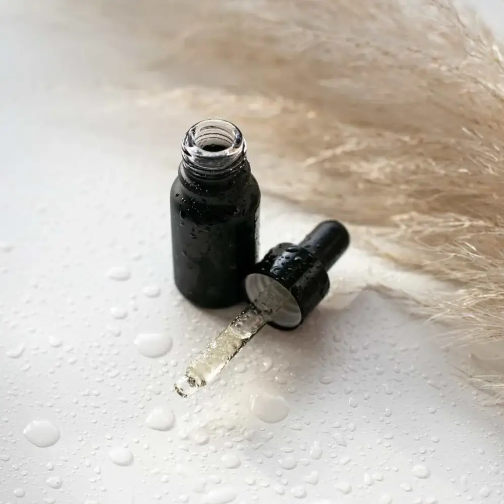 Close-up shot of the best beard oil