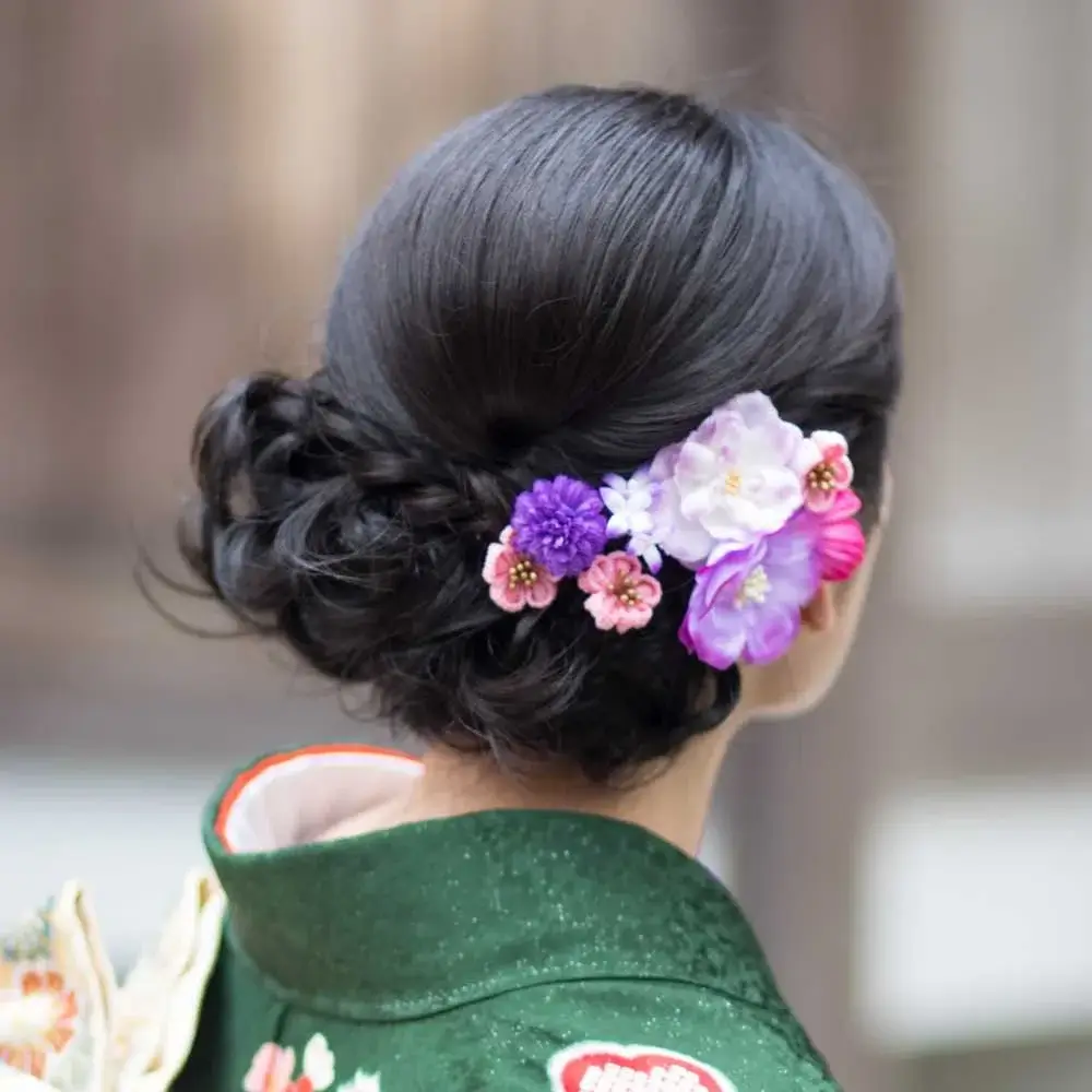 traditional asian hair style