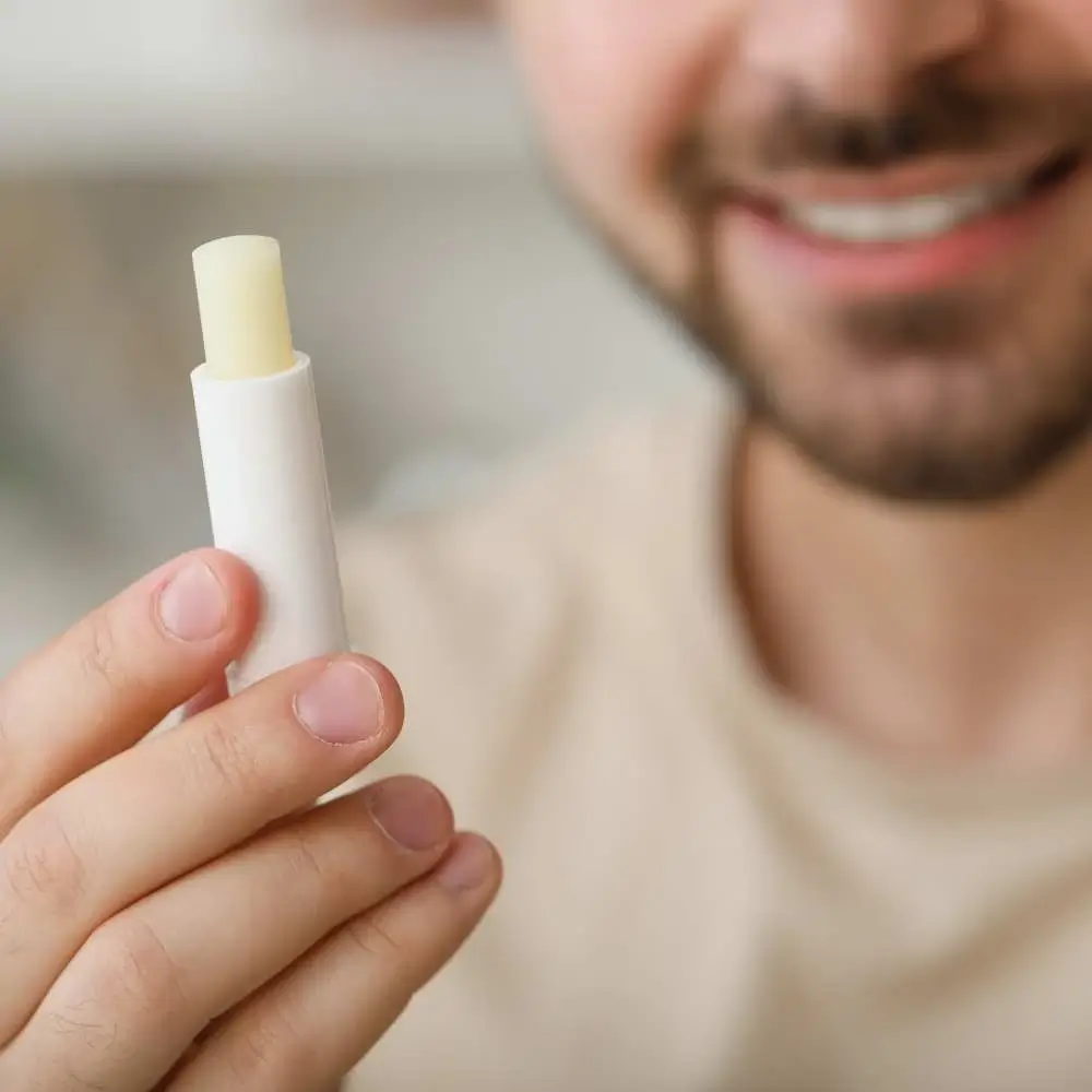 lip balm in stick form