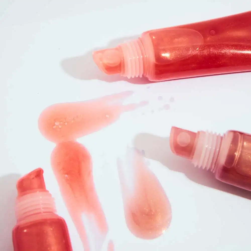 different shades of lipgloss