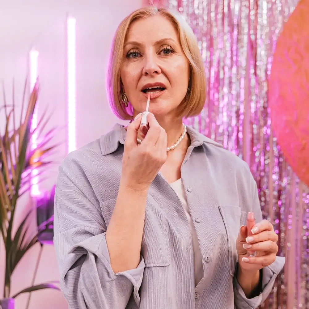 What is the best lipstick color for older women?