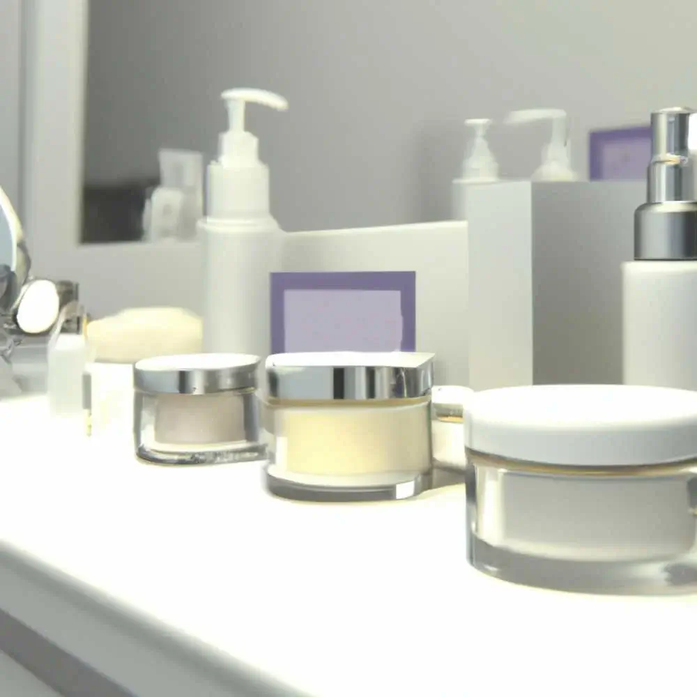 Bottles of Korean skincare products designed for acne-prone skin