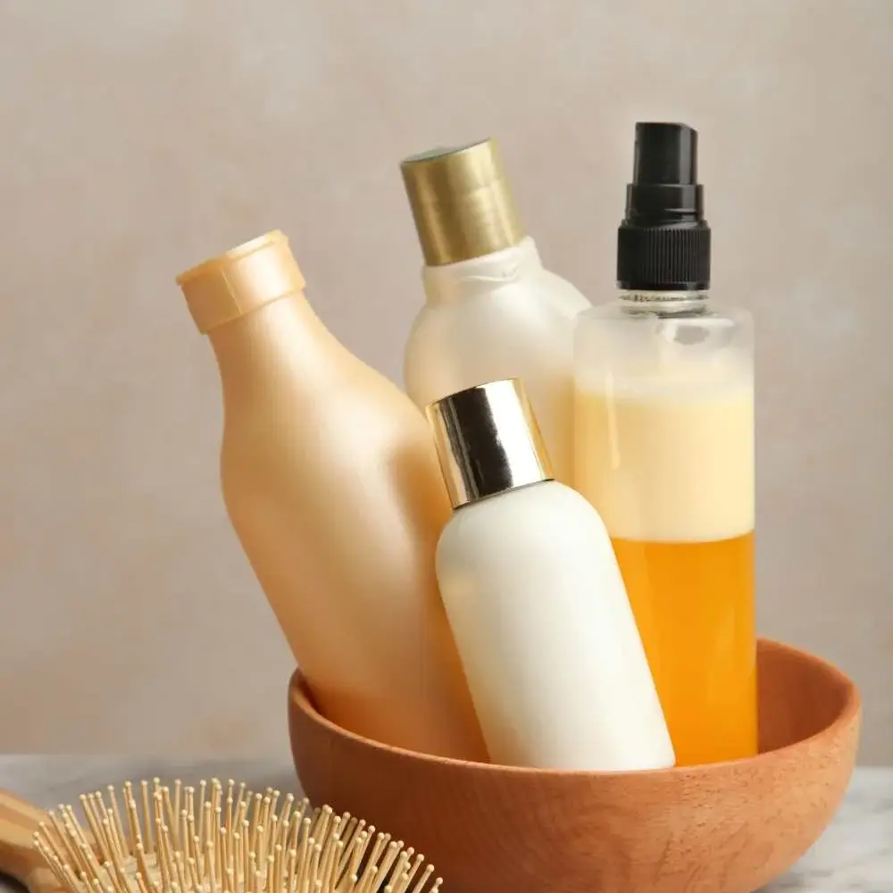 Various brands of shampoos suitable for maintaining blonde hair