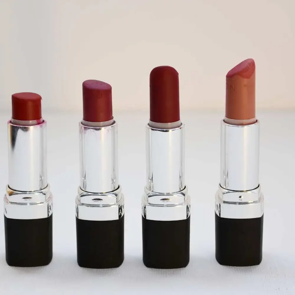 Collection of lipsticks in various shades to find the right one