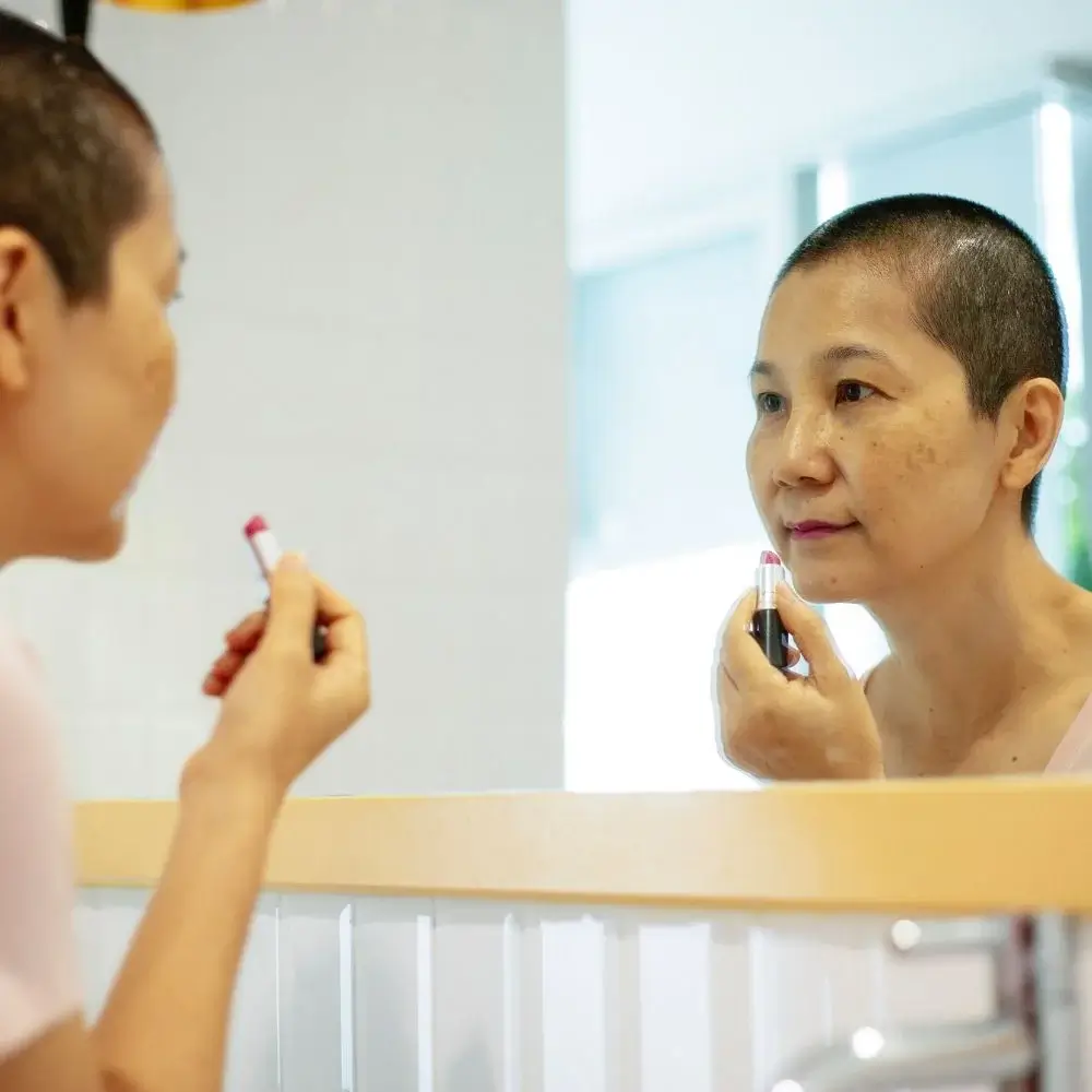 What color lipstick makes you look older?