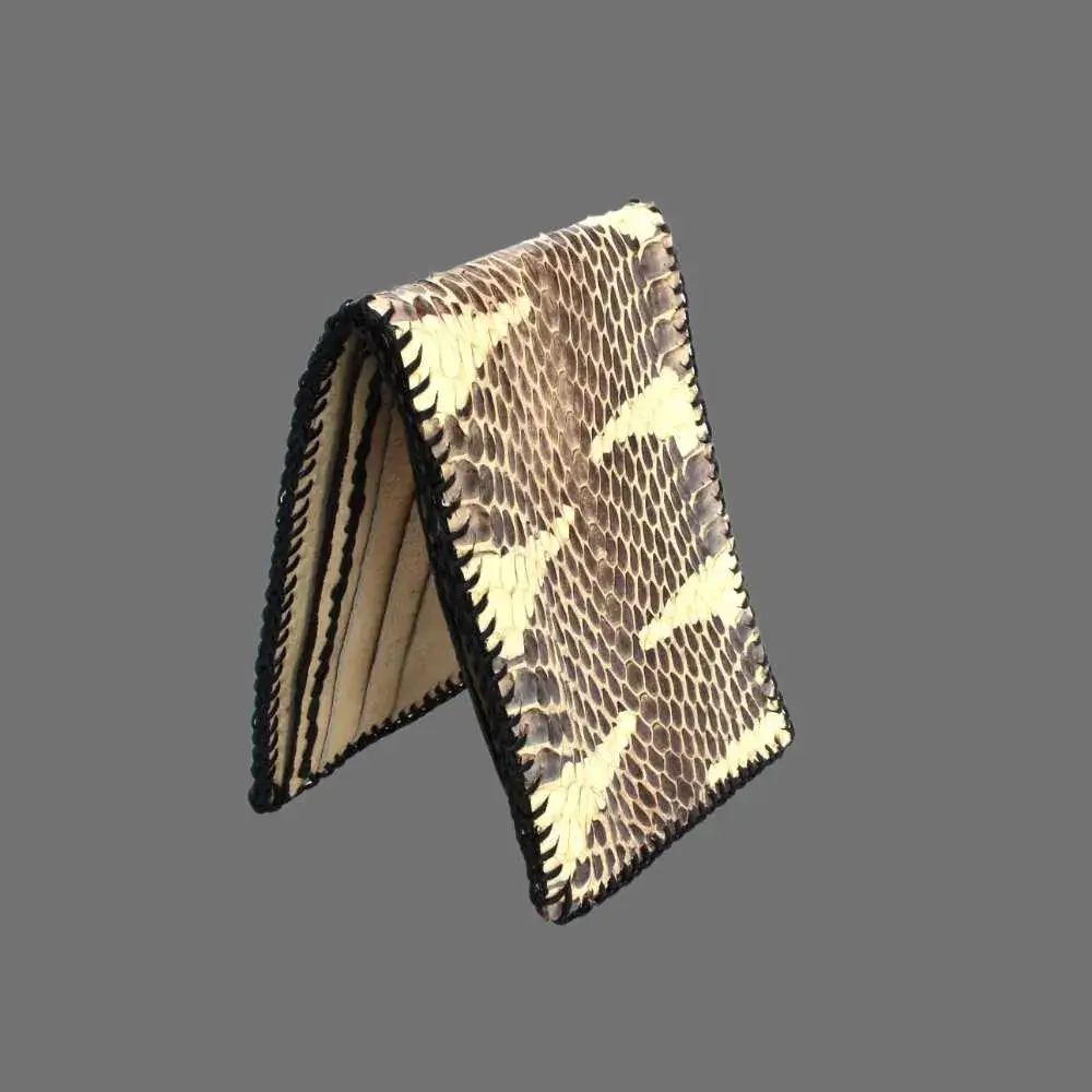 wallet made from snake skin