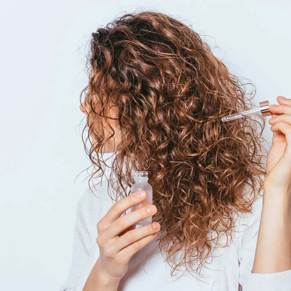 Coconut oil for curls