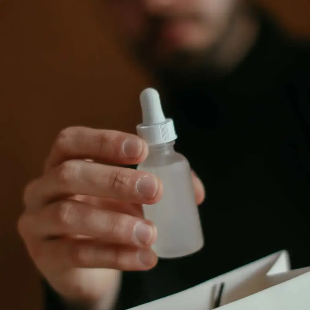 Beard Oil in a sleek dropper bottle