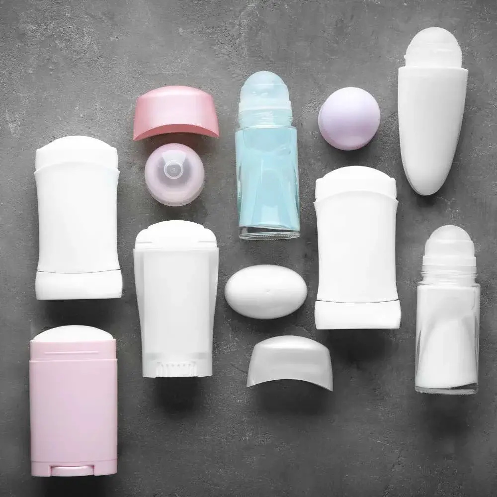 Colorful kids' deodorant collection