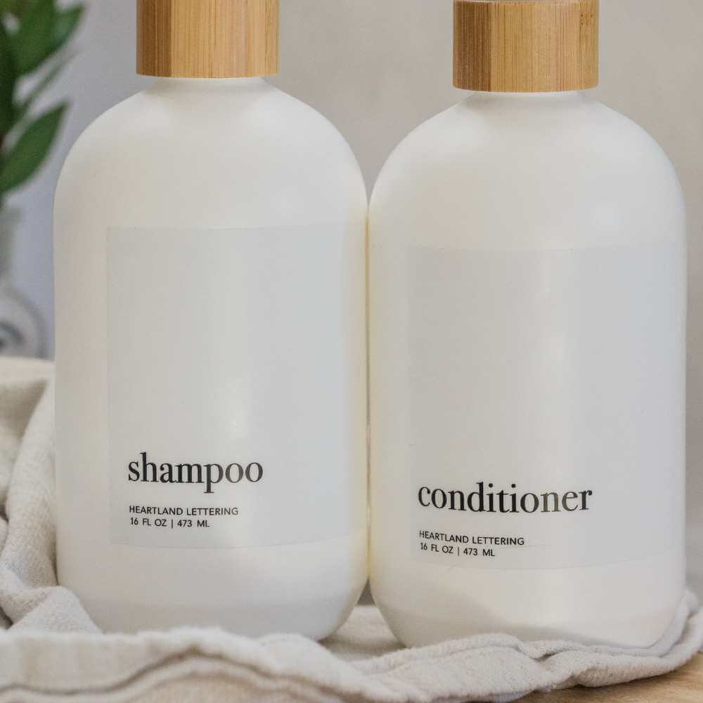 Curls-friendly shampoo and conditioner