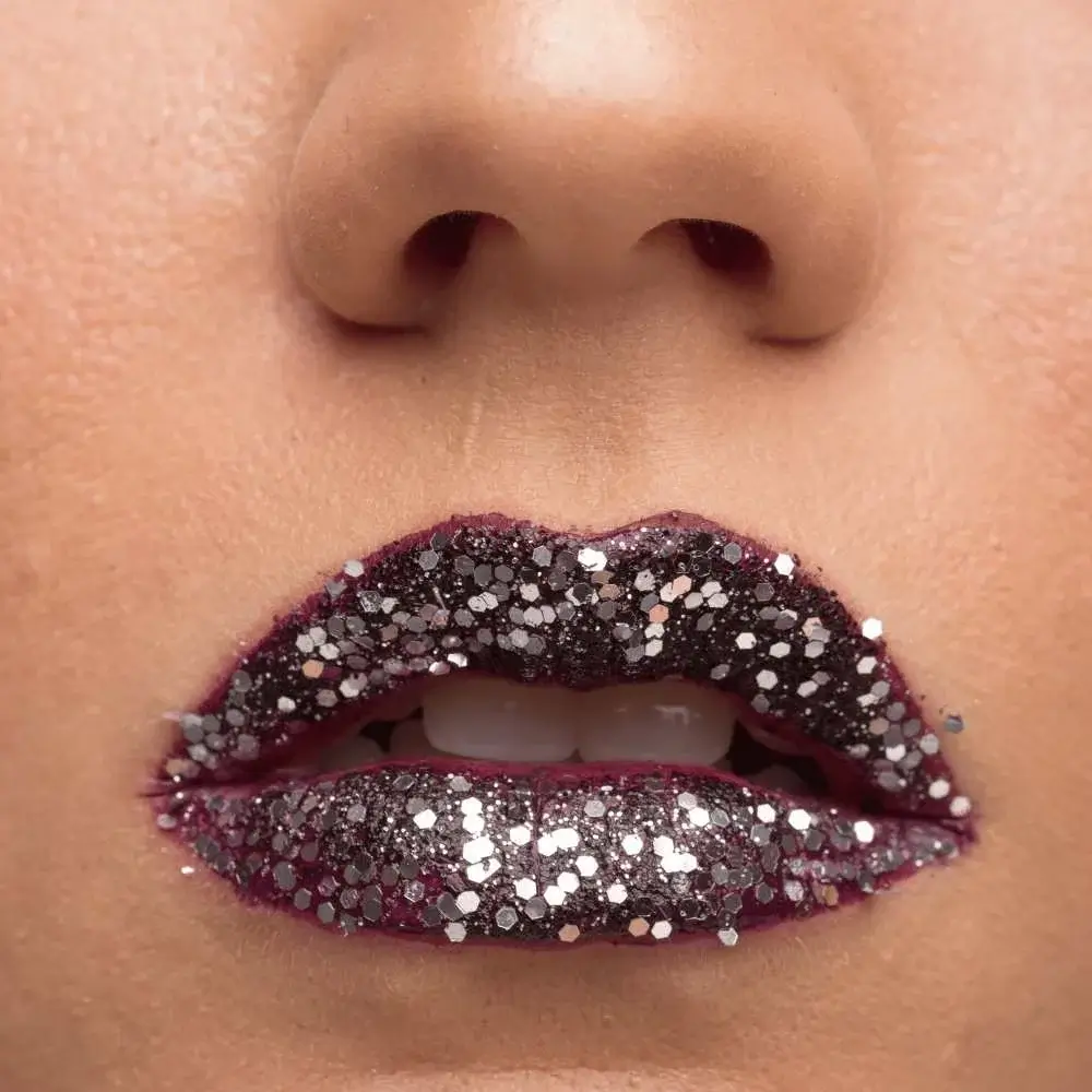 vibrant glitter lipstick