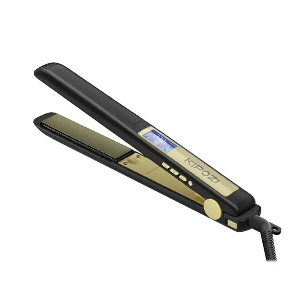 What features should you look for in a good flat iron for black hair?