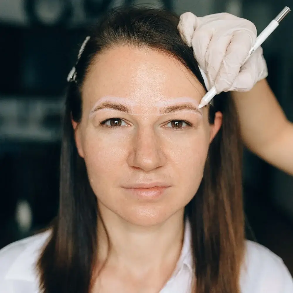 How do I apply concealer for perfect eyebrows?