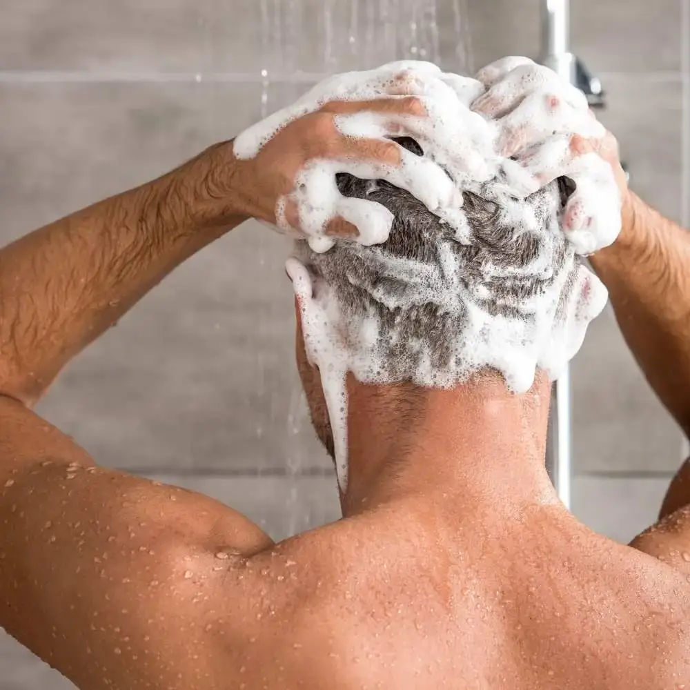 Herbal shampoo for men