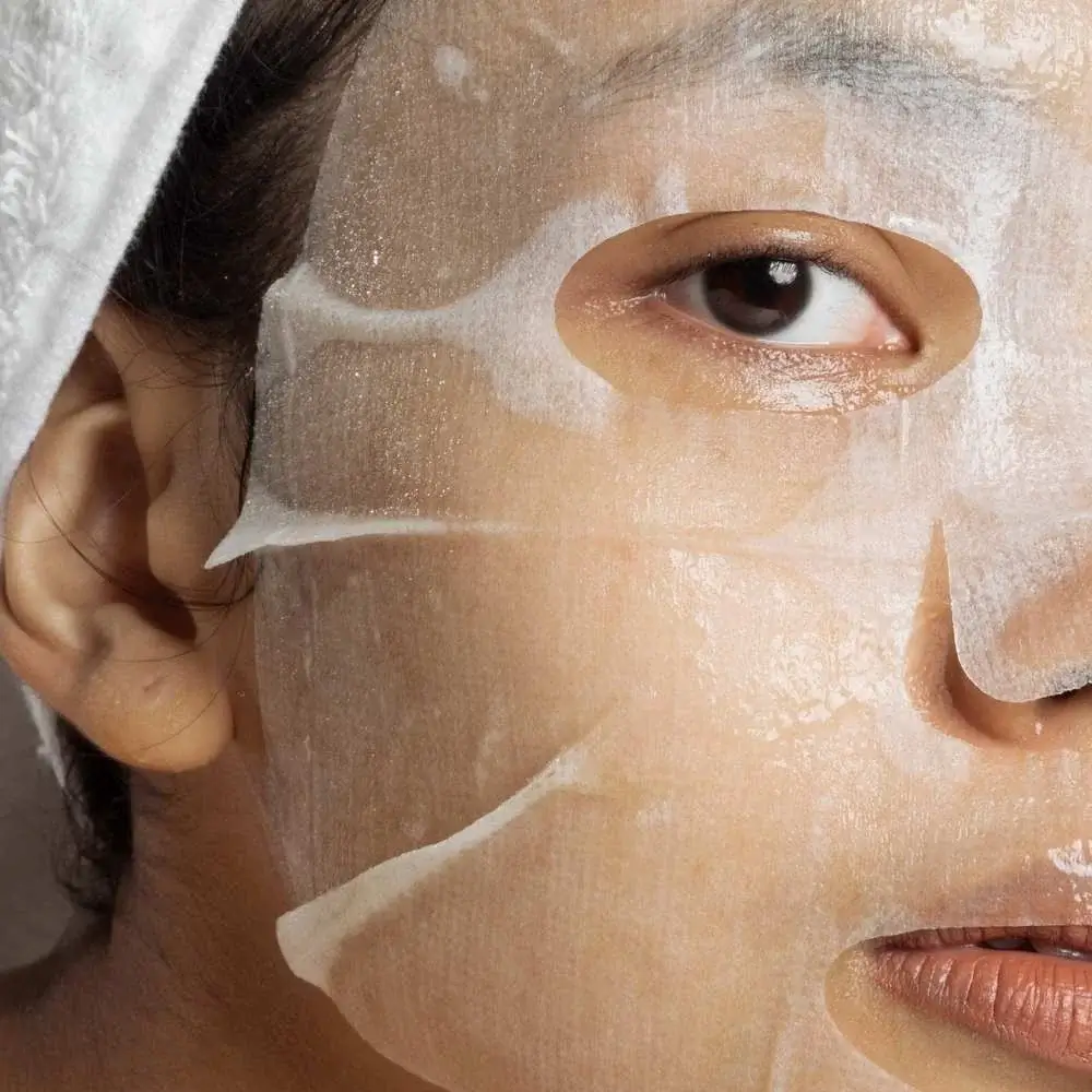 Radiant skin with face mask