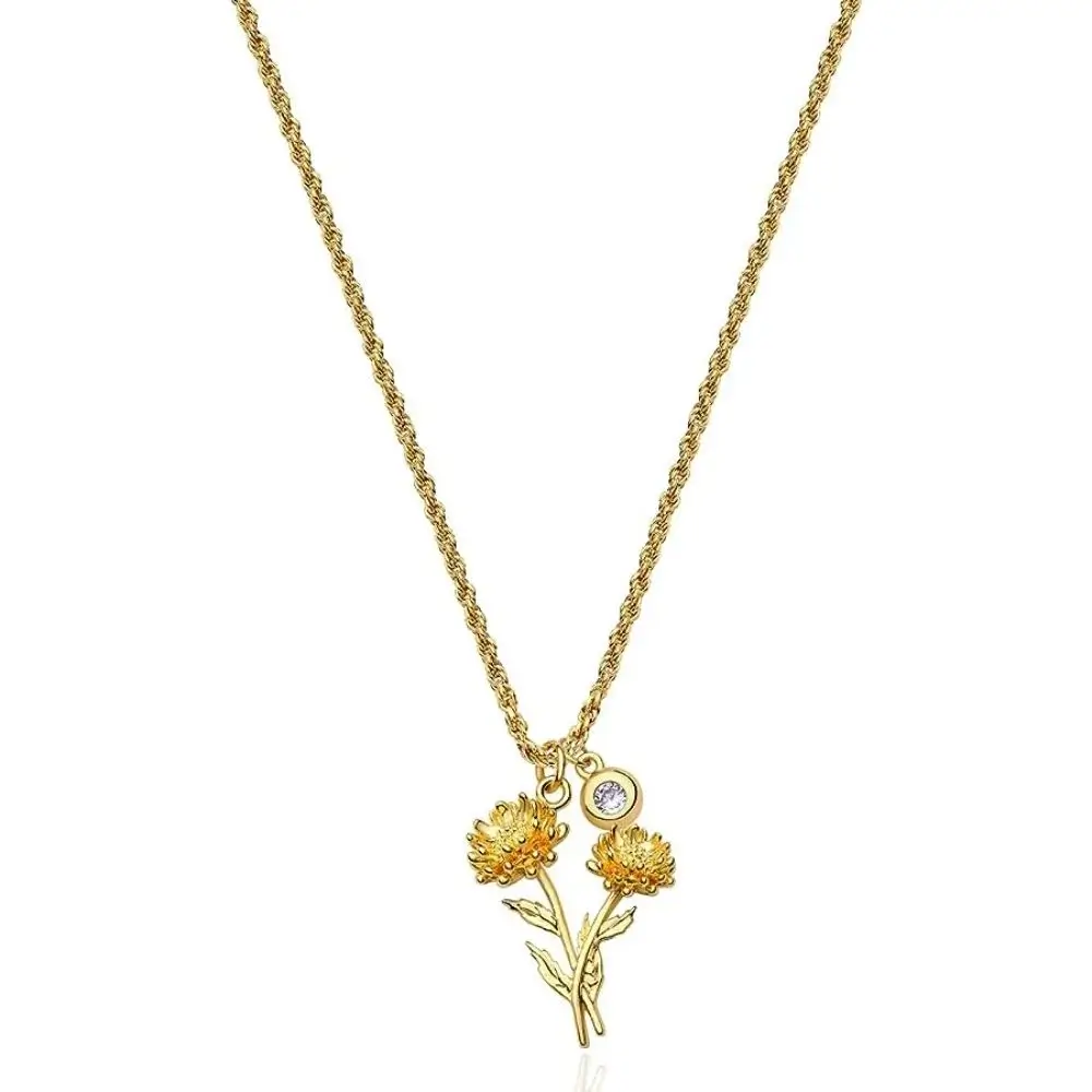Perfect Diamond Flower Necklace For Ladies In 2023