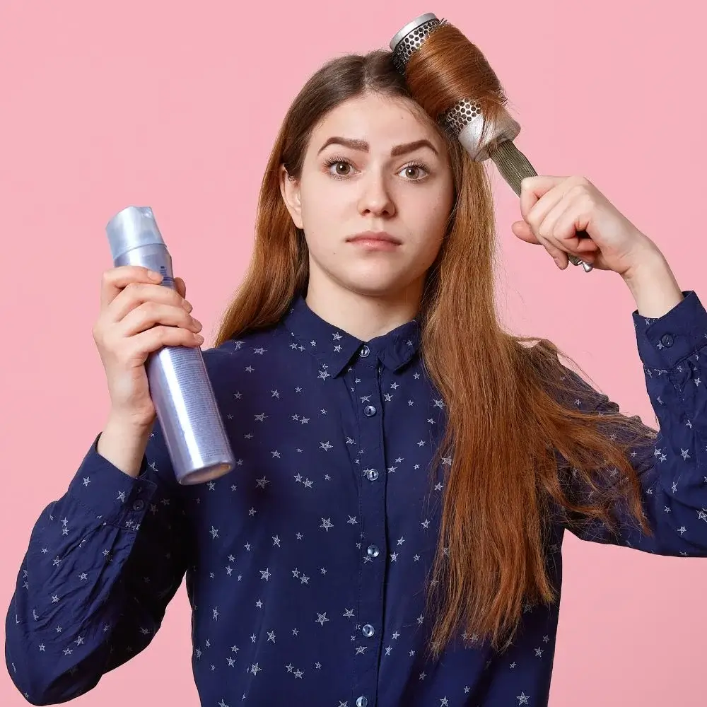 Why choose alcohol-free hair spray over traditional options?