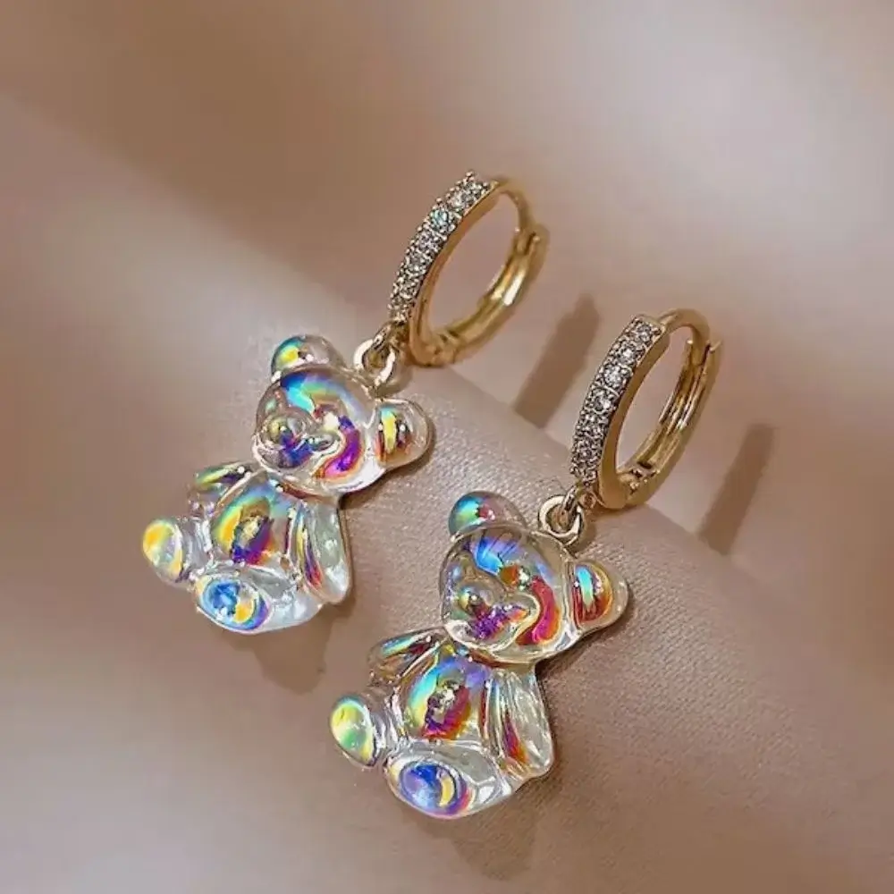 What does a bear earring symbolize in jewelry?