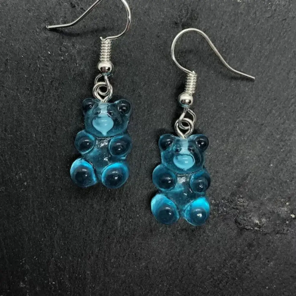 What supplies do I need to make bear earrings?