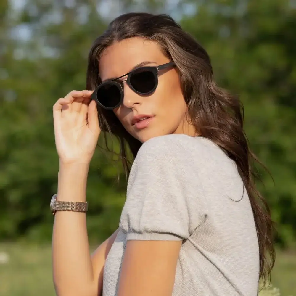 best round face oversized sunglasses