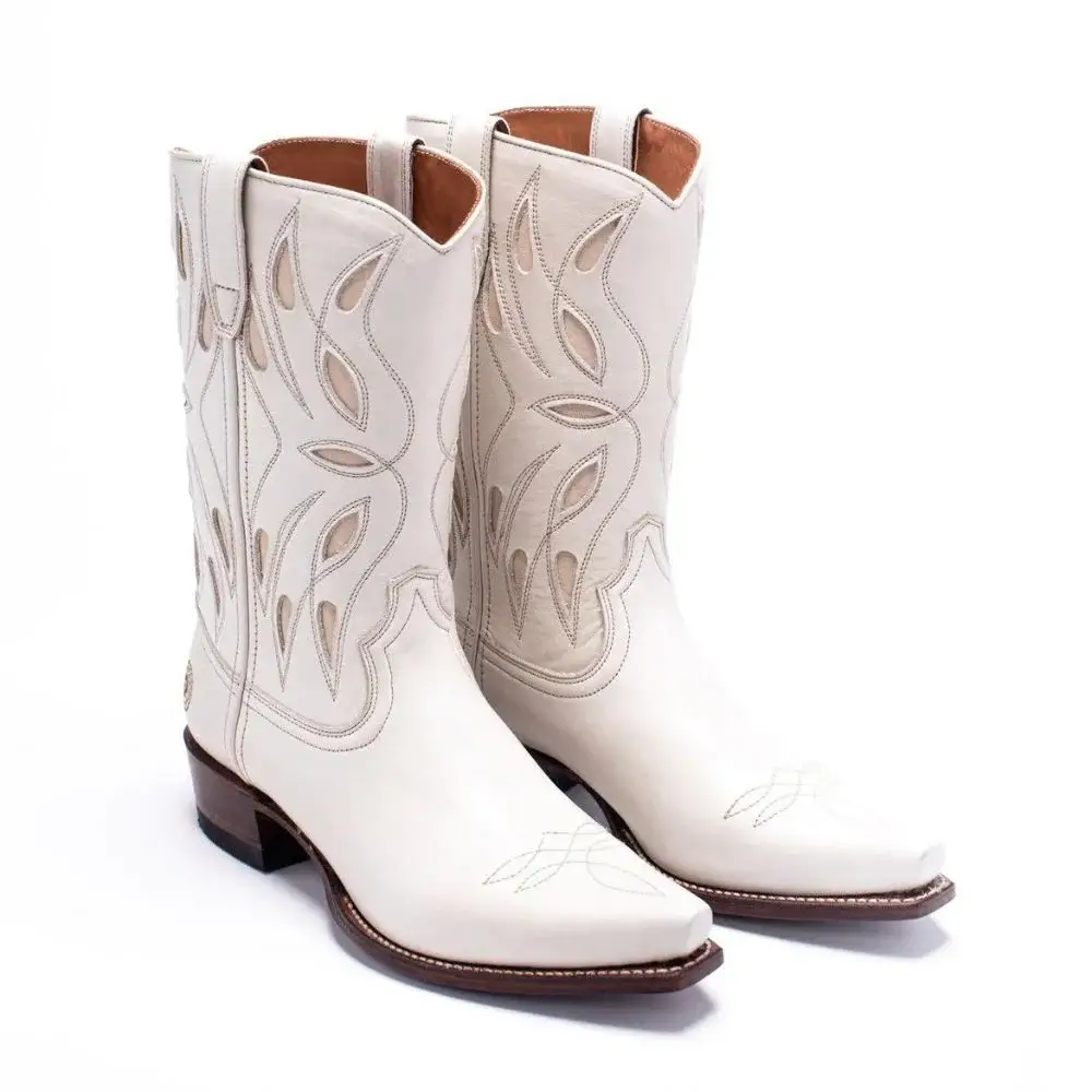 best 2023 high quality white cowboy boots