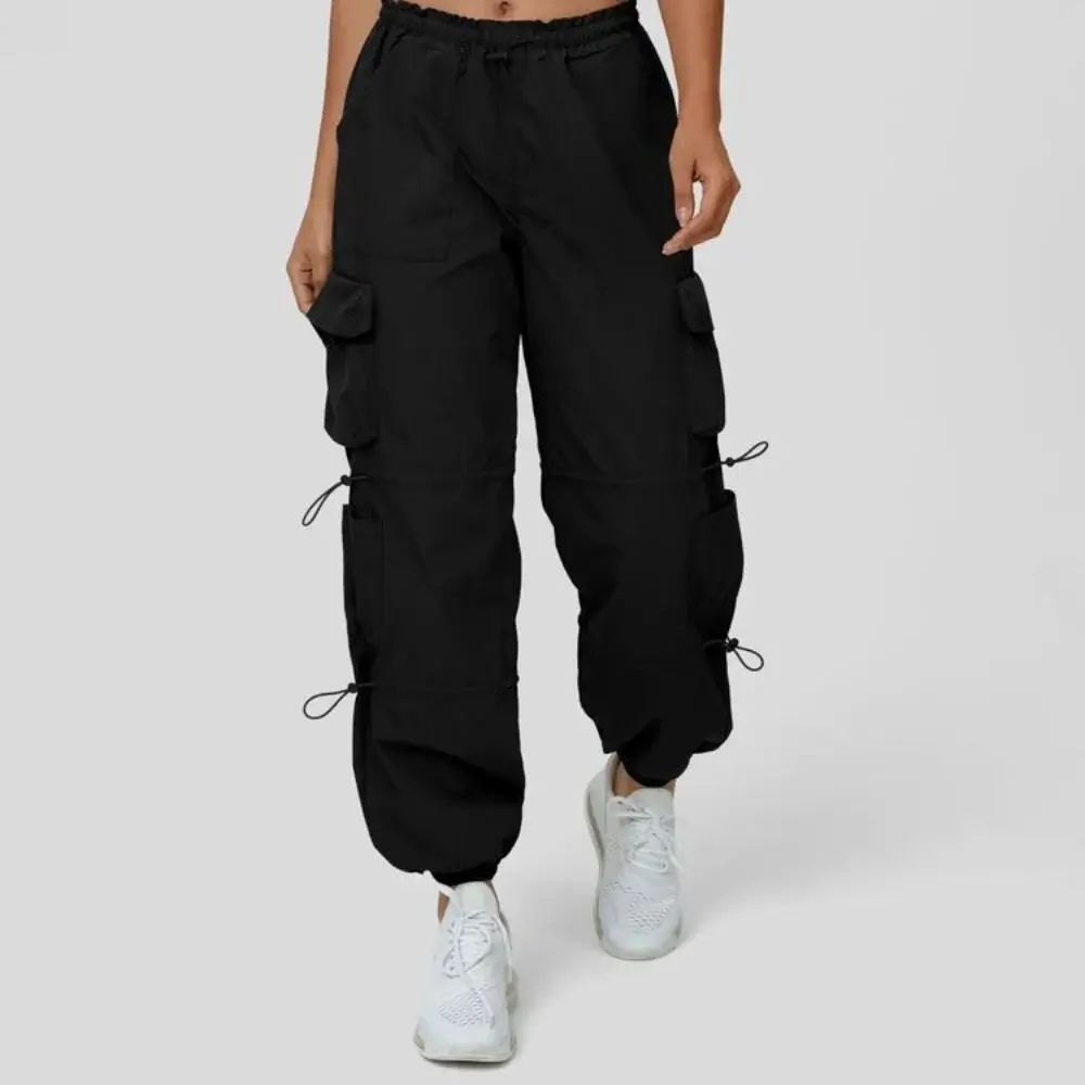 How can I mix and match cargo joggers with different tops?