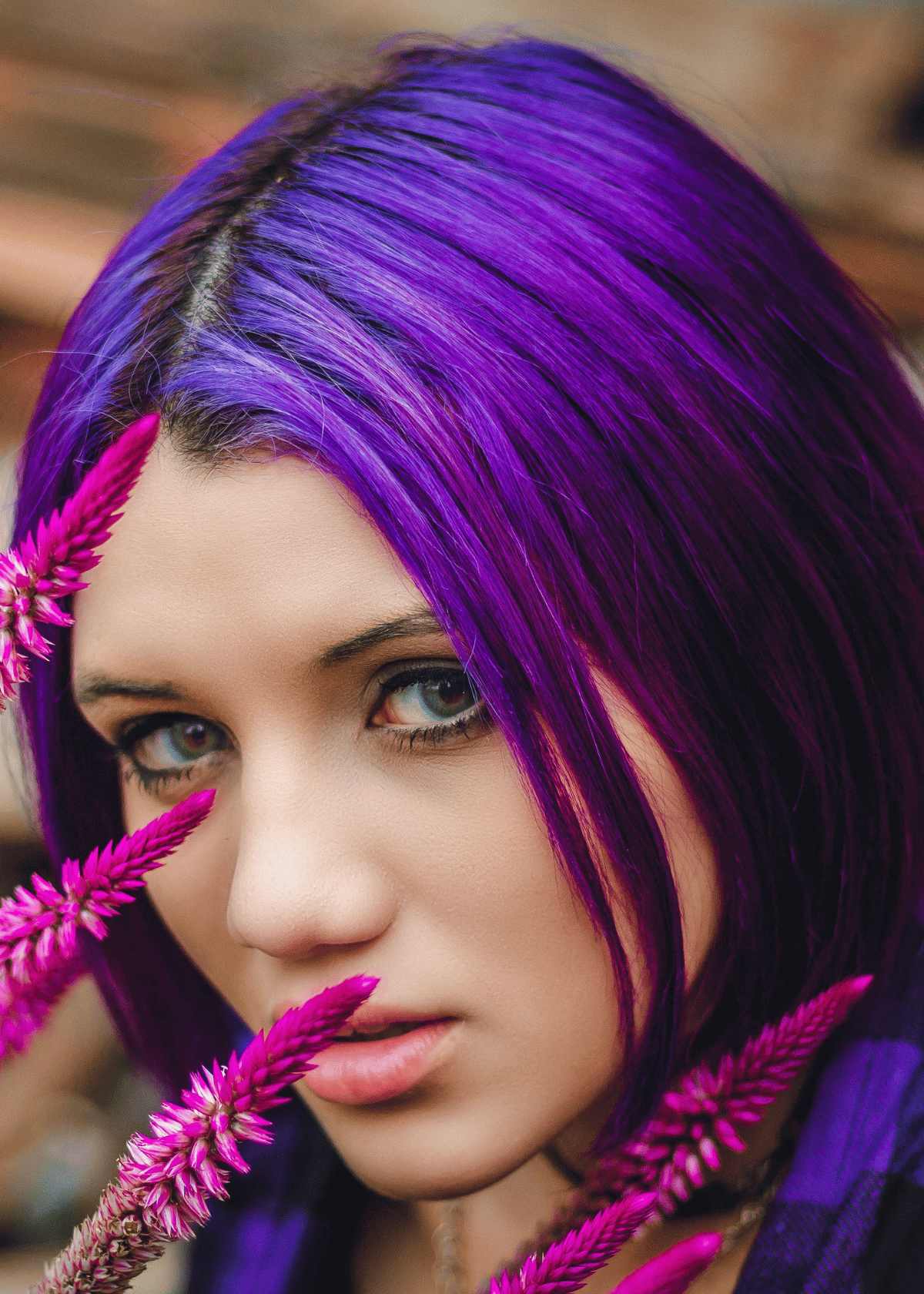 A Guide to Safely Dying Your Hair Purple 