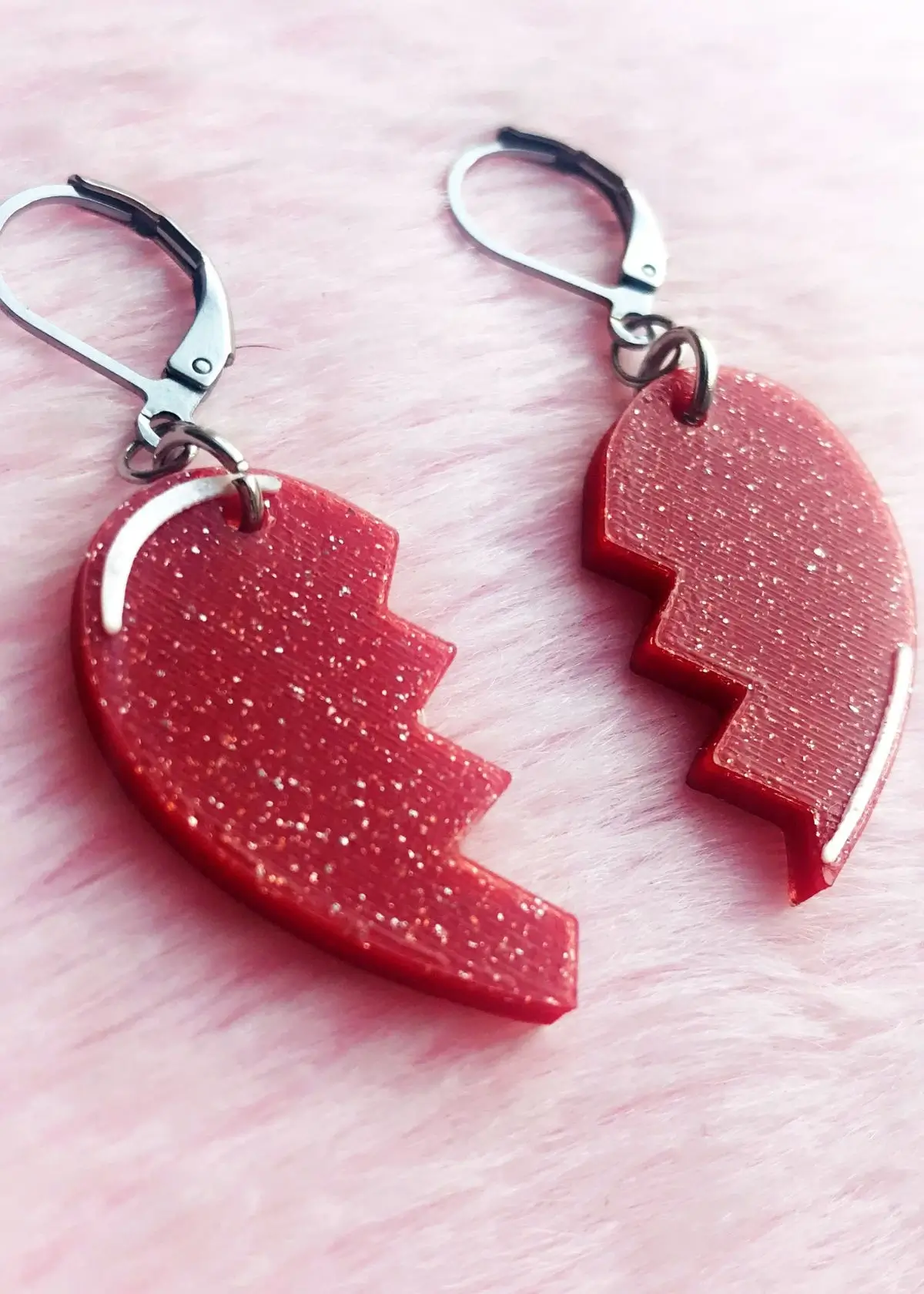How can I style Broken Heart Earrings?