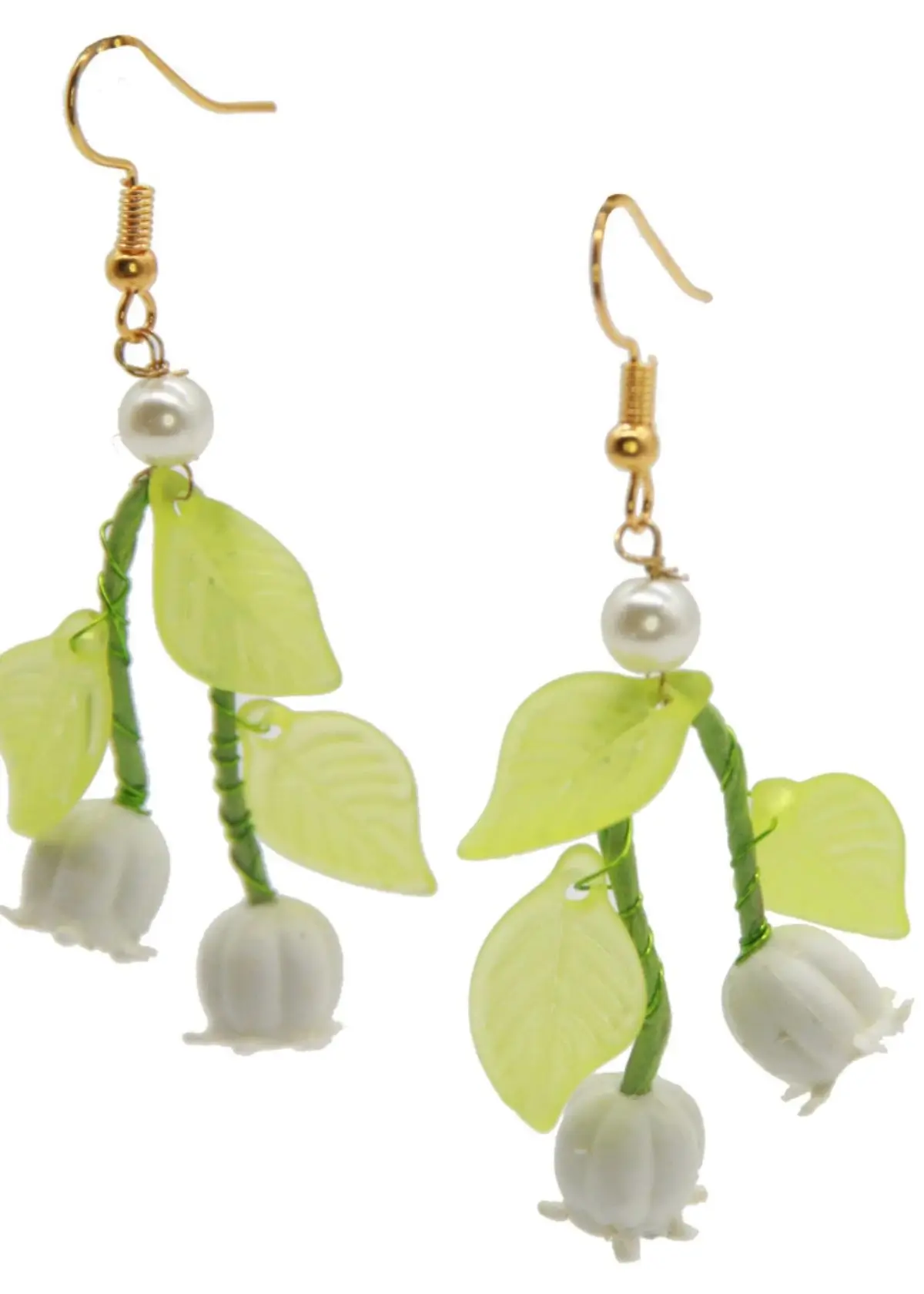 How should I Clean Lily of the Valley Earrings?