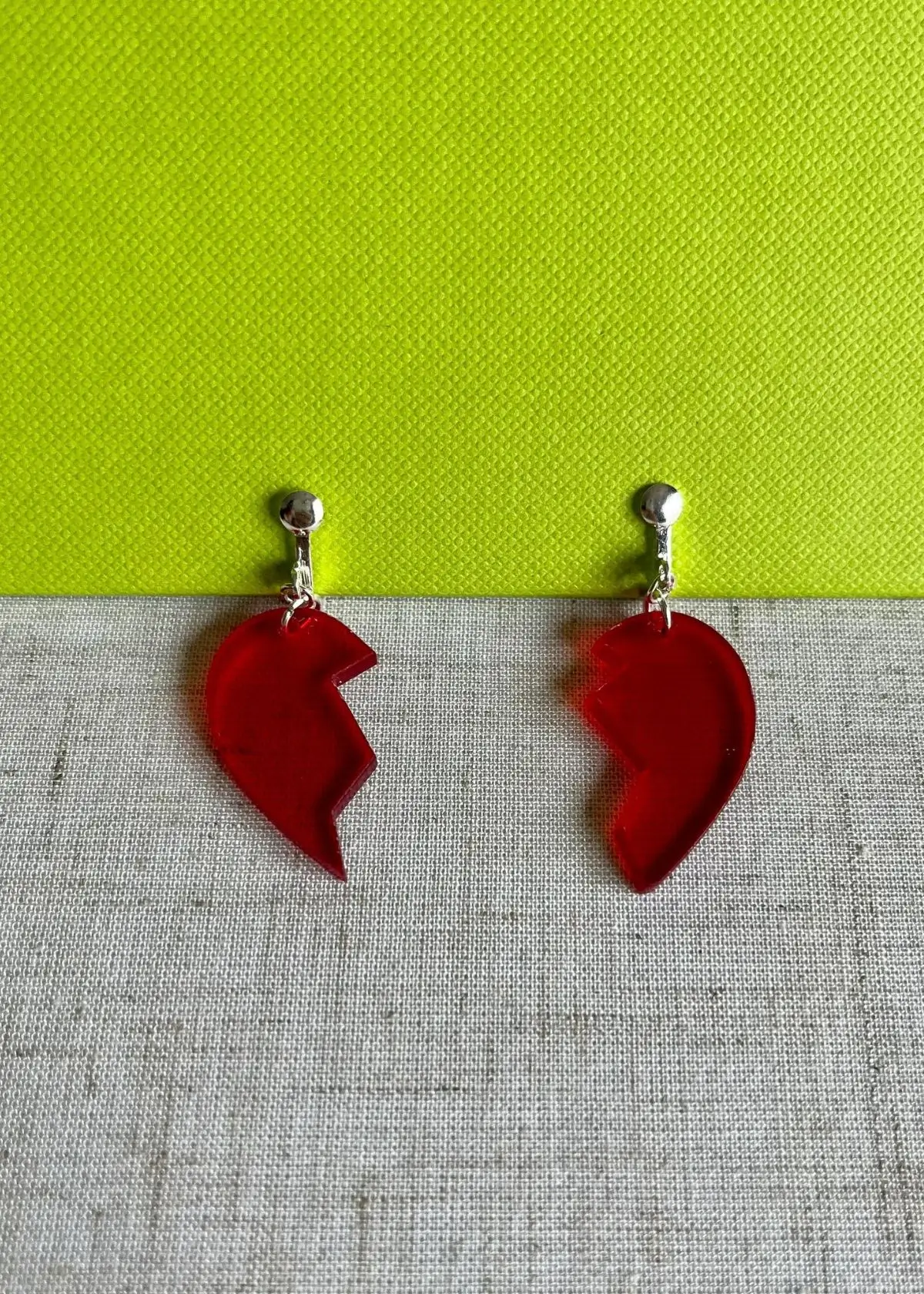 Broken Heart Earrings