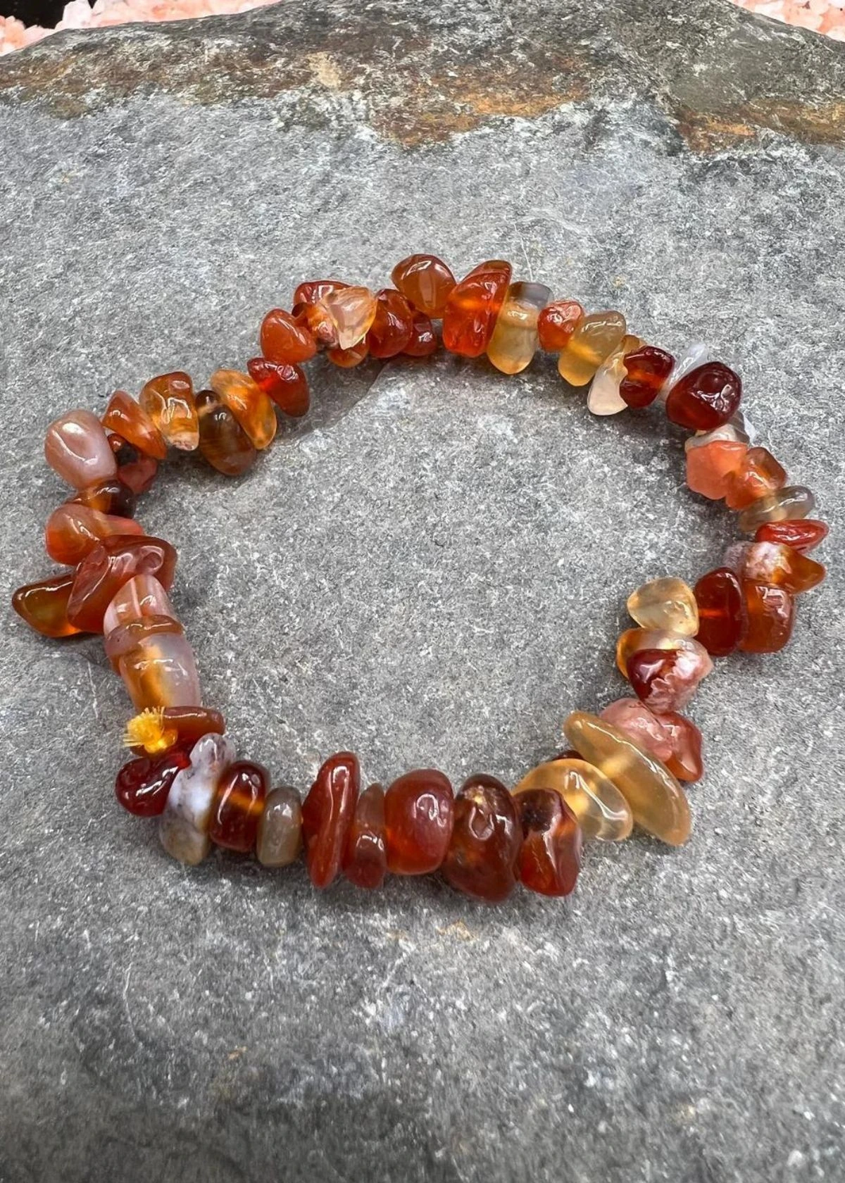 Carnelian Crystal Bracelet