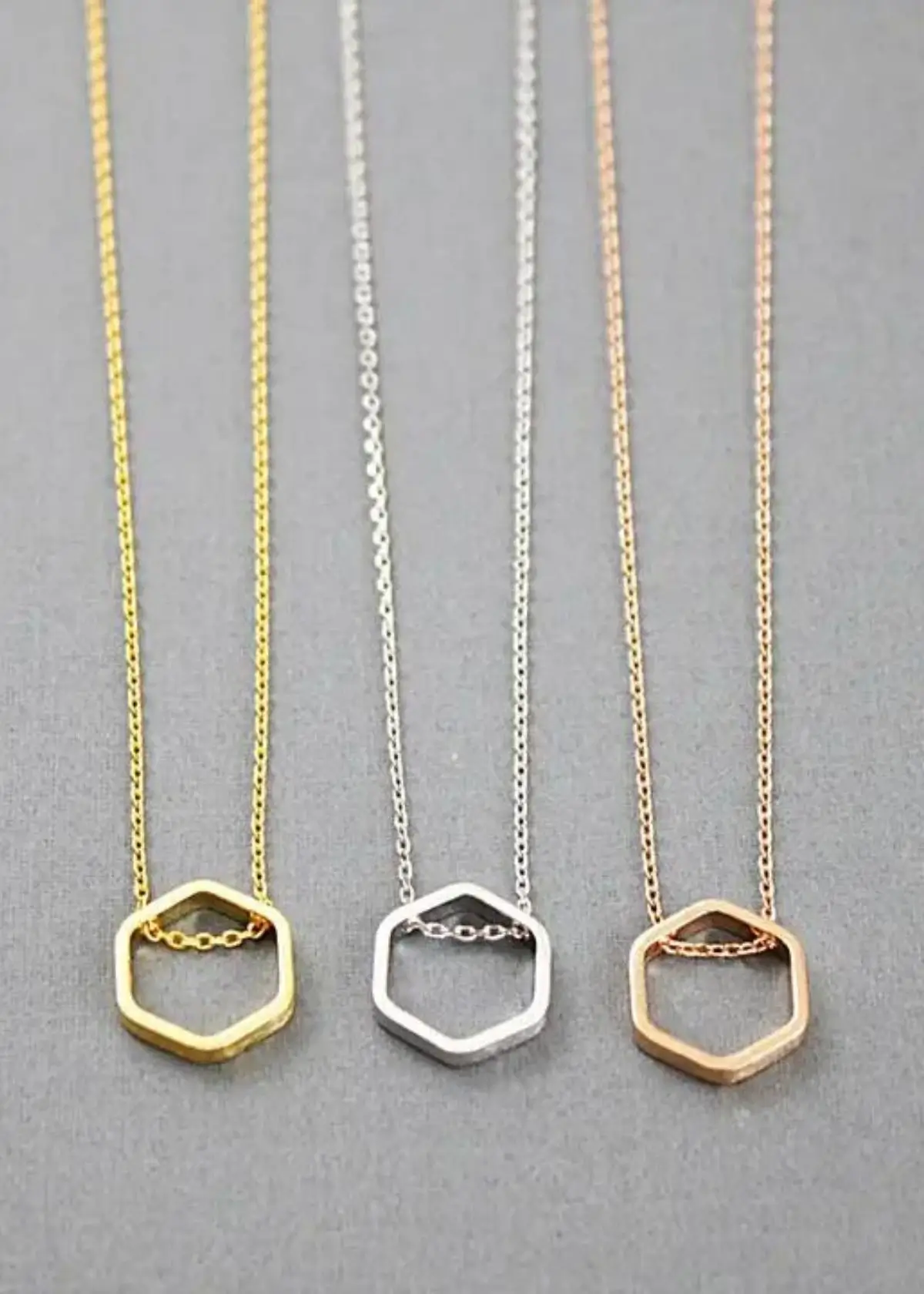Hexagon Necklace