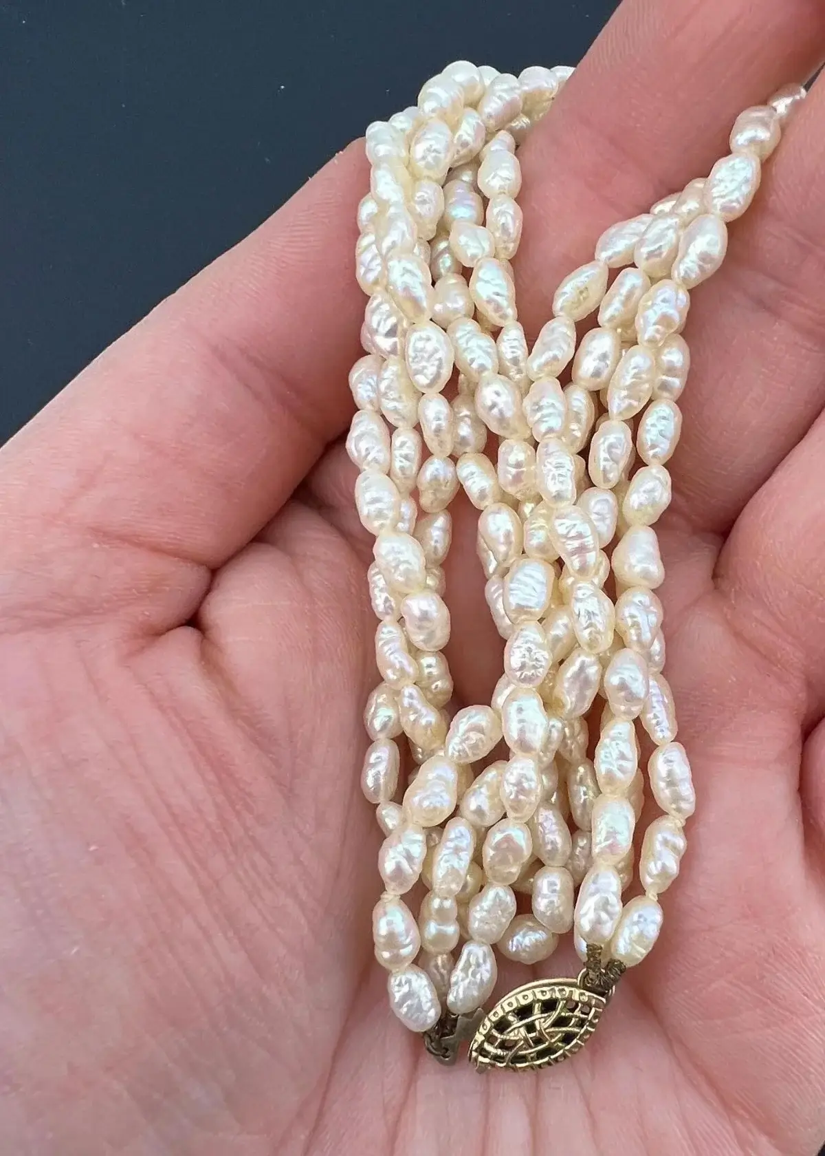 Rice Pearl Necklace