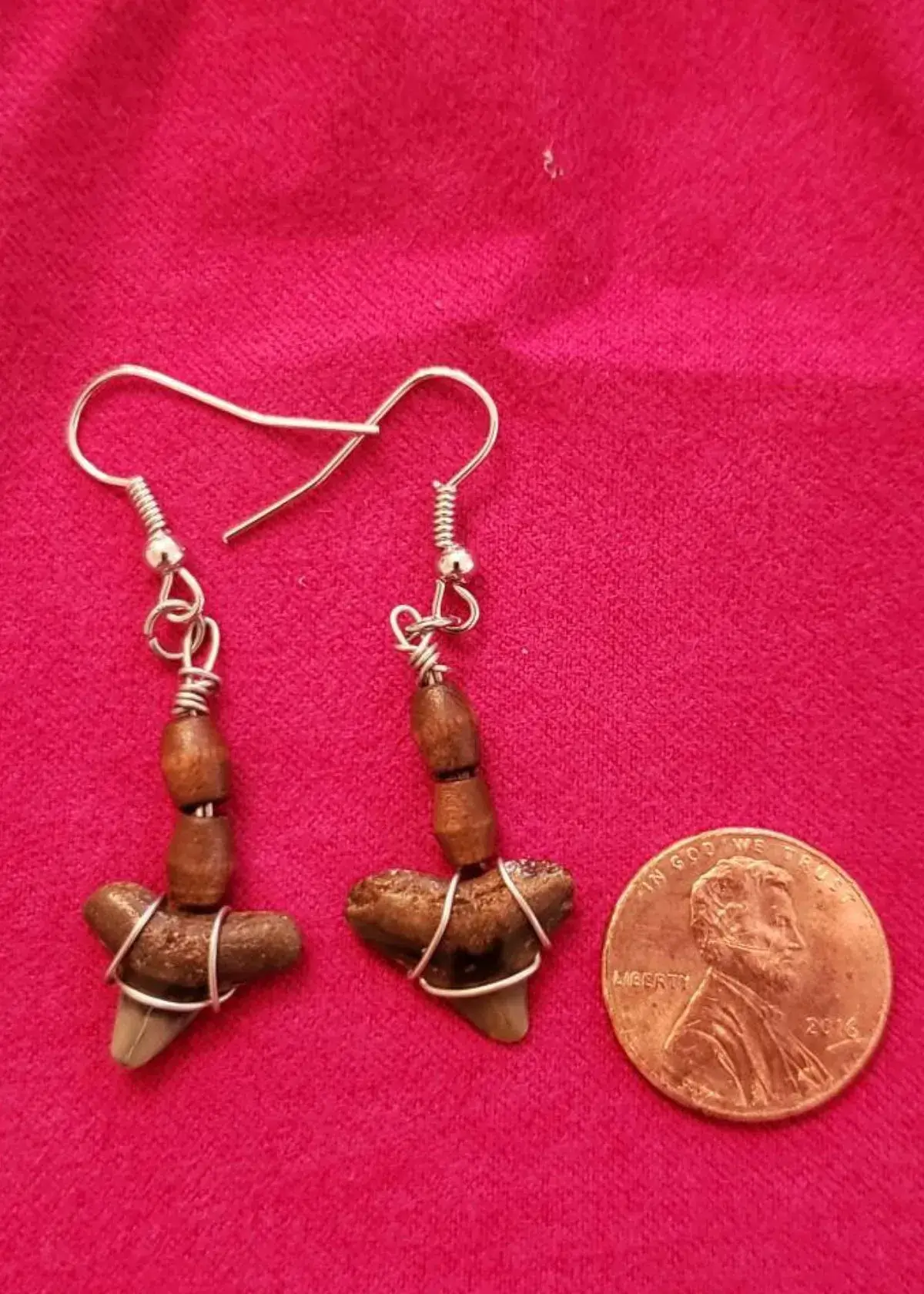 Shark Tooth Earrings