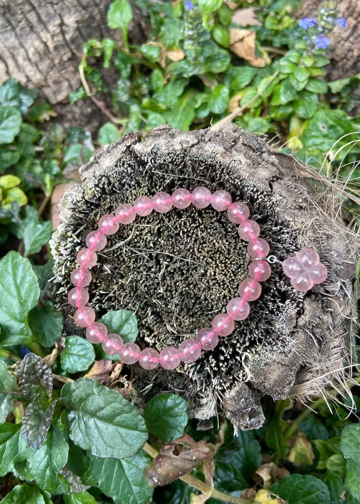 Strawberry Quartz Bracelet