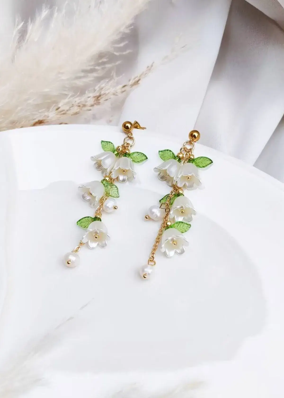 Lily of the Valley Earrings